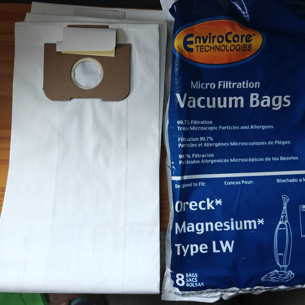 EnviroCare Vacuum Bags for Oreck LW - 15 Bags